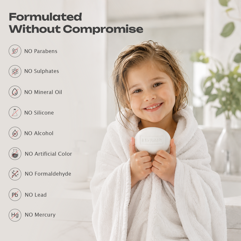 BioMimic Baby Bathing Bar - Gentle Sulphate Free Baby Soap