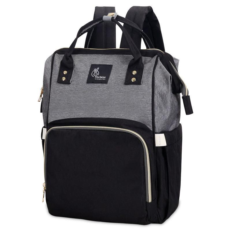 R for Rabbit Caramello Breezy Diaper Bags Grey Baby Gear main image 0