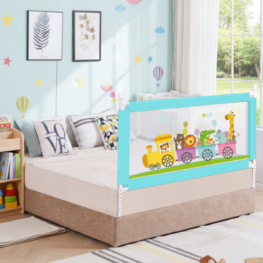 Cot bed rail protector on sale