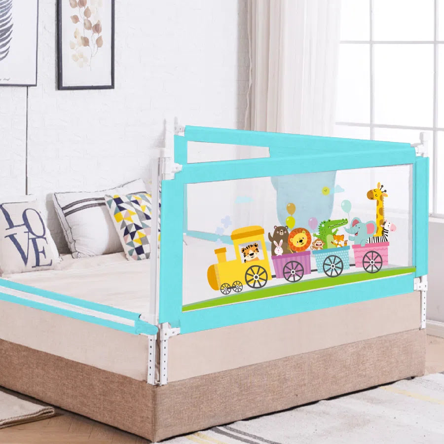 Safari Bed Rail for Baby Easy Install, Anti-Fall Safeguard for