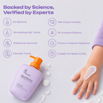 BioMimic Body Lotion for Babies 400ml - Daily Moisturising, Non-Greasy