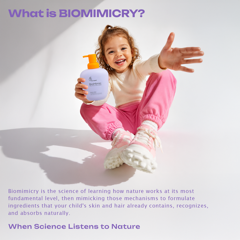 BioMimic Body Lotion for Babies - Daily Moisturising, Non-Greasy 200 ml