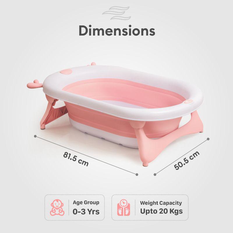 Bubble Double Aqua: Safe Stylish Baby Bath Tub R for Rabbit