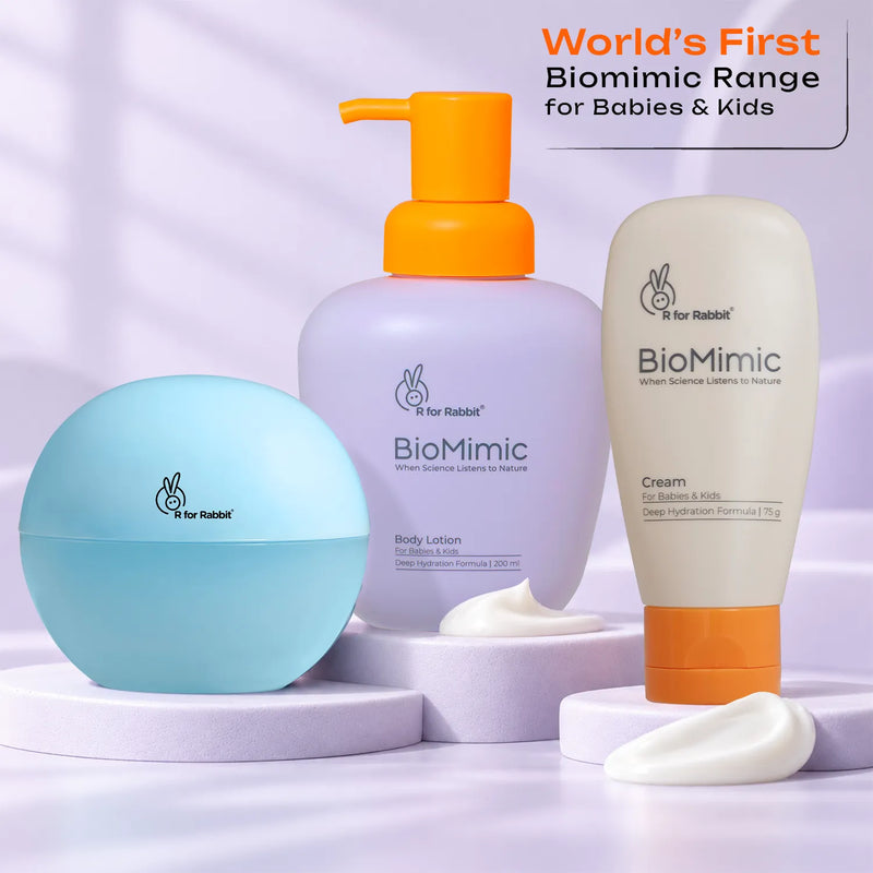 Baby Moisturiser Set with Aqua Cream, Body Lotion & Face Cream