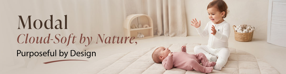 Modal Fabric Baby Clothes, Soft as Cloud