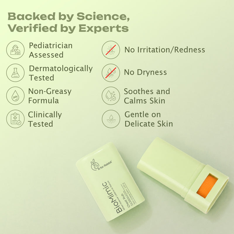 BioMimic Chest Rub for Babies - Soothing Baby Cold Rub With Eucalyptus and Lavender