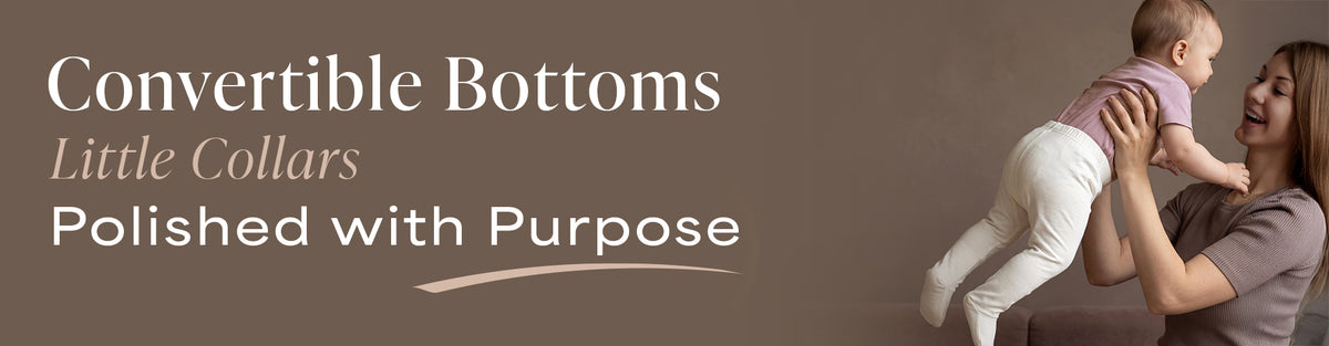 Convertible Footie Sleepsuits for Babies