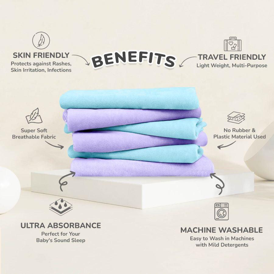 Dry Nap Bliss Premium Pee Protector Sheet: Best for Baby's Delicate Skin