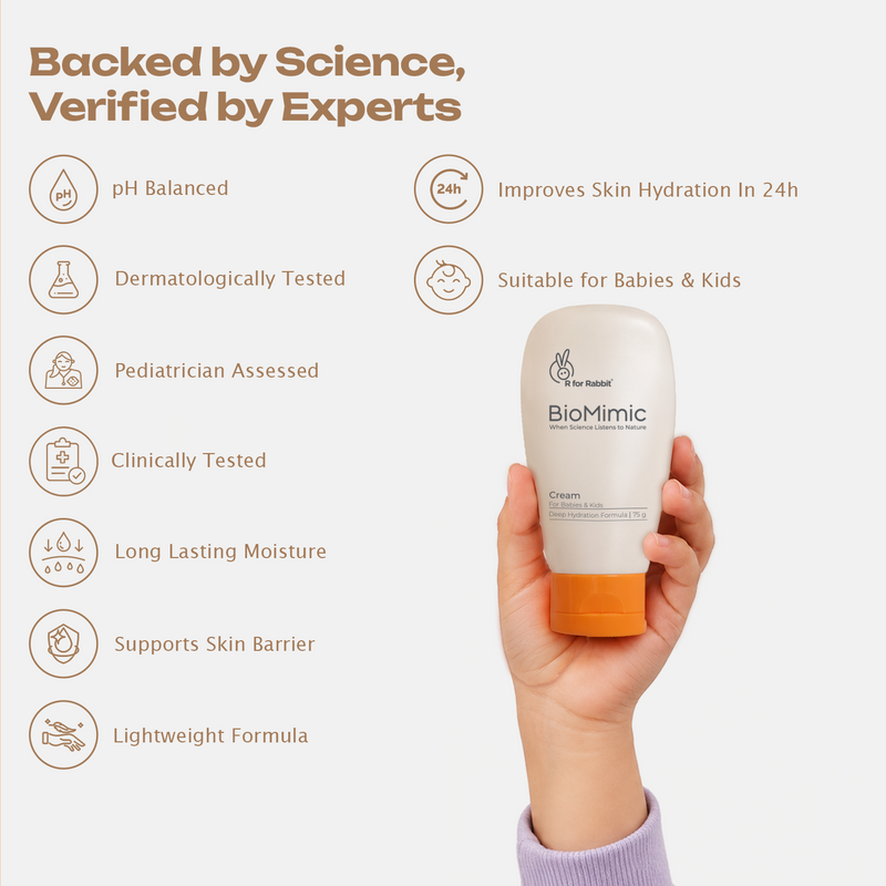 BioMimic Face Cream for Kids - Lightweight Daily Baby Face Cream