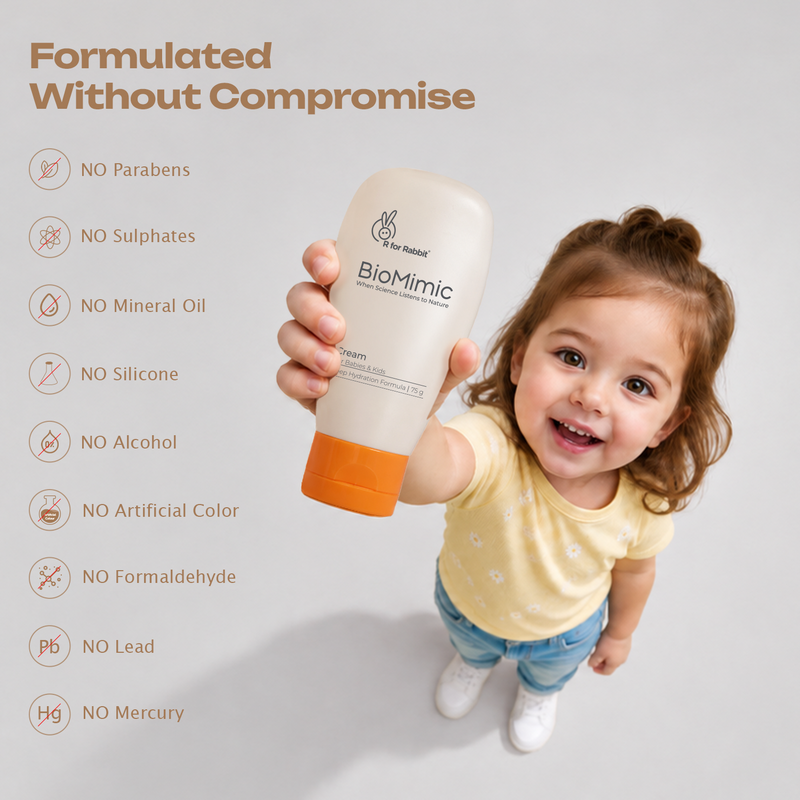 BioMimic Face Cream for Kids - Lightweight Daily Baby Face Cream