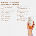 BioMimic Nourish Kit - Baby Moisturiser + Body Lotion + Face Cream for Newborns & Kids