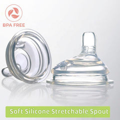 First Feed Soft Silicone Spout For Steebo Giffy Feeding Bottle (Spare Parts)