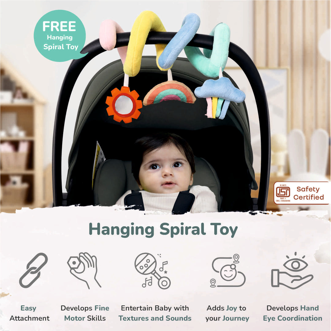 Pikaboo Rabbit Picaboo NXG 4 In 1 Baby Travel System Green Black With Name Tag For ...