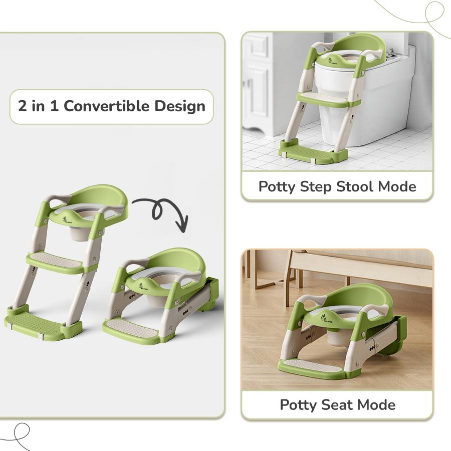 Green White