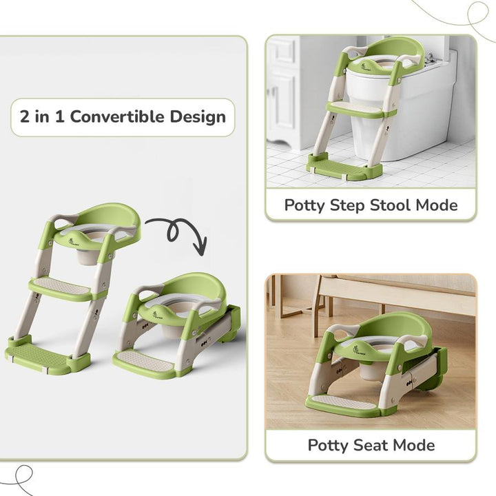Green White