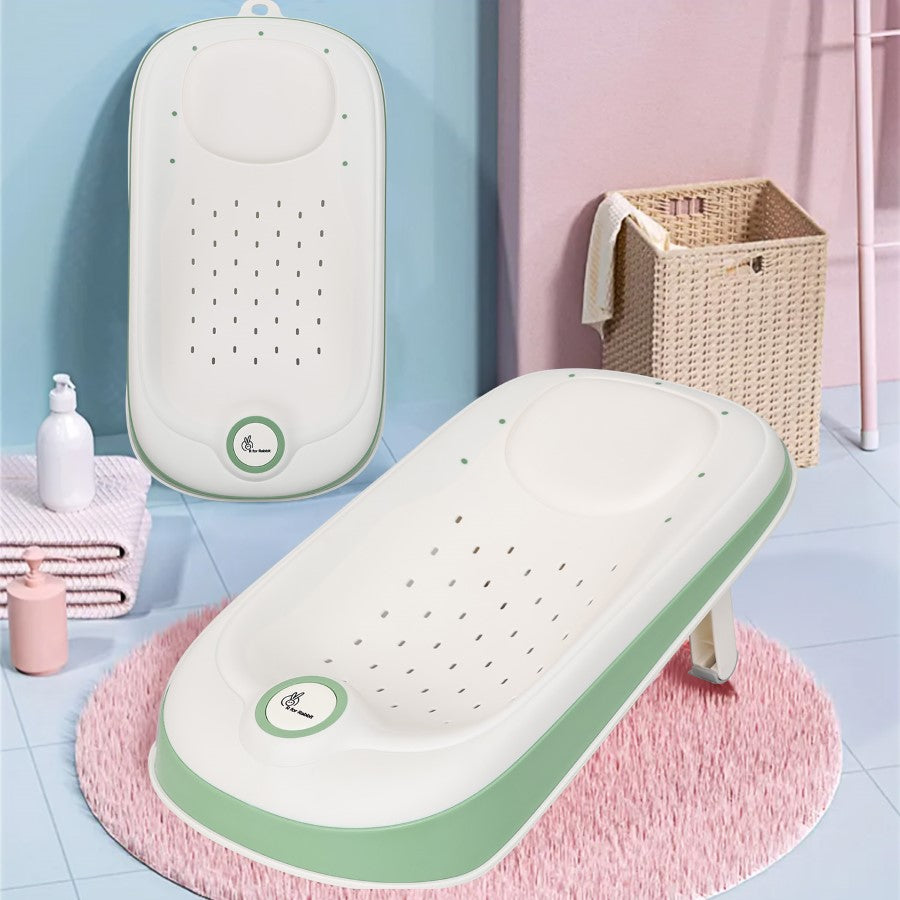 Fun Time Aqua Bath Tub For Kids With 3-Recline Positions - Green