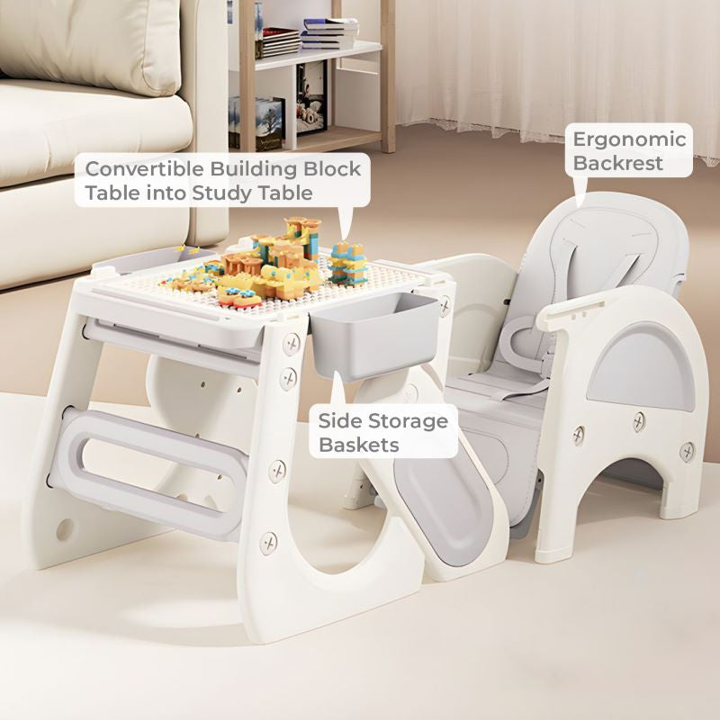 Grow N Play MultiFunctional Convertible High Chair for Kids