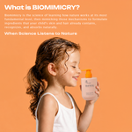 BioMimic Head to Toe Wash - Gentle Baby Body Wash for Hair and Skin 200ml