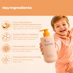 BioMimic Head to Toe Wash 400ml- Gentle Baby Body Wash for Hair and Skin