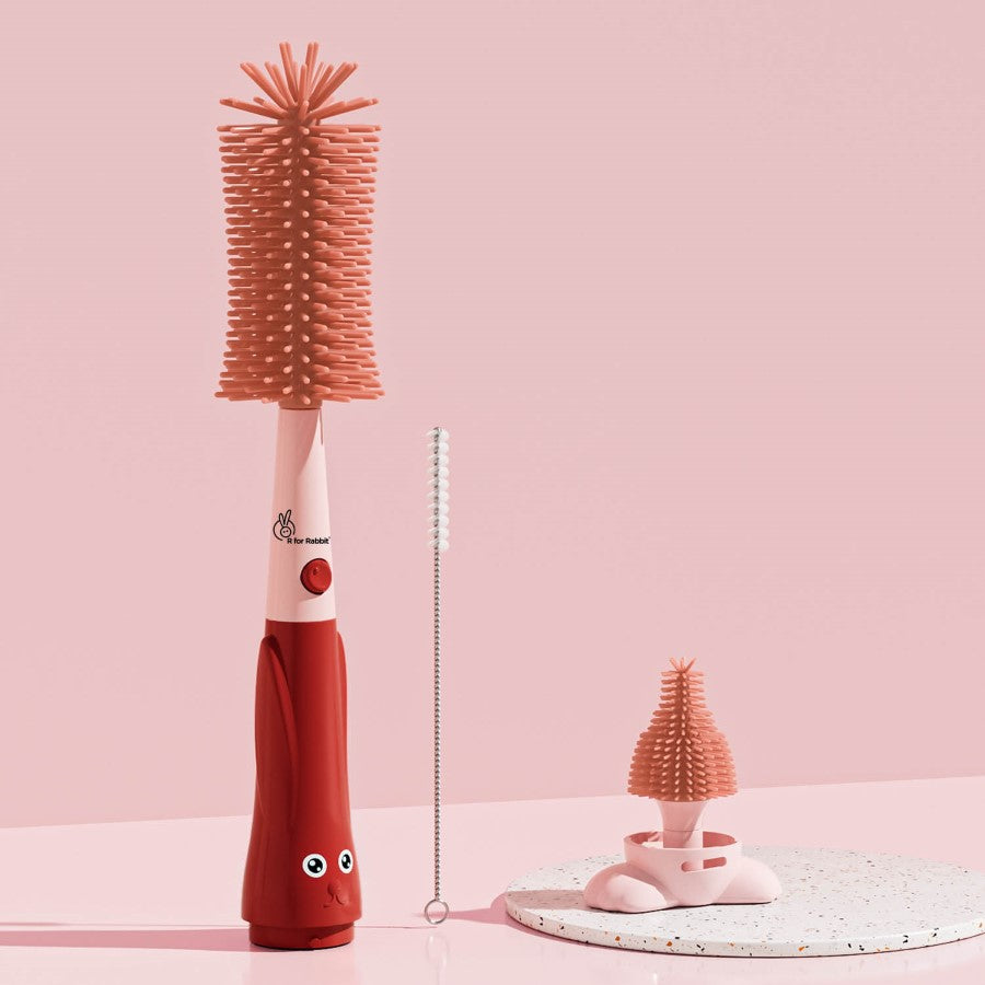 Hygo Care Bunny Baby Bottle Cleaner 3-in-1 Multipurpose Brush Set