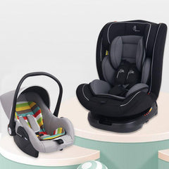 Jack N Jill Grand ISOFIX Car Seat + Picaboo 4 in 1 Multipurpose Baby Carry Cot