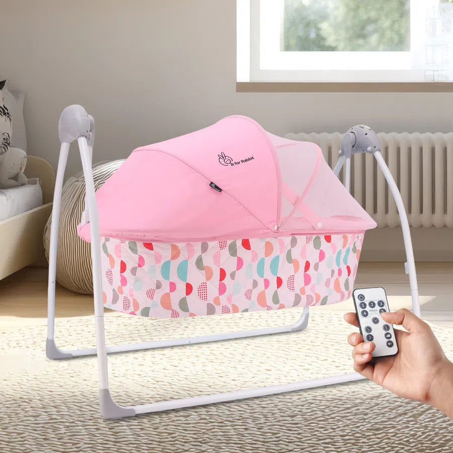 Lullabies Baby Cradle Auto Swing With Remote Control