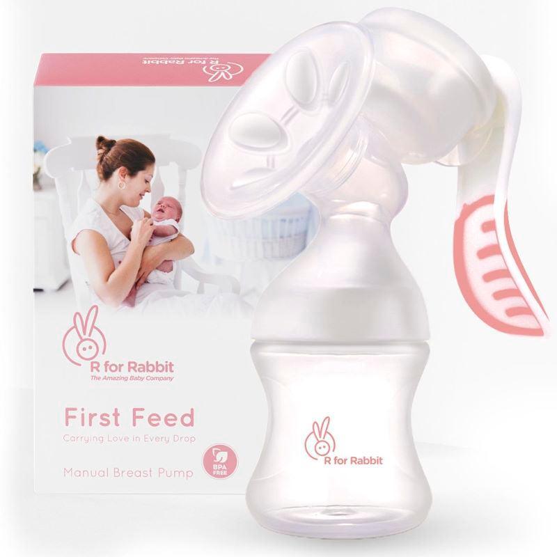 Manual Feeding Breast Pump - Pink