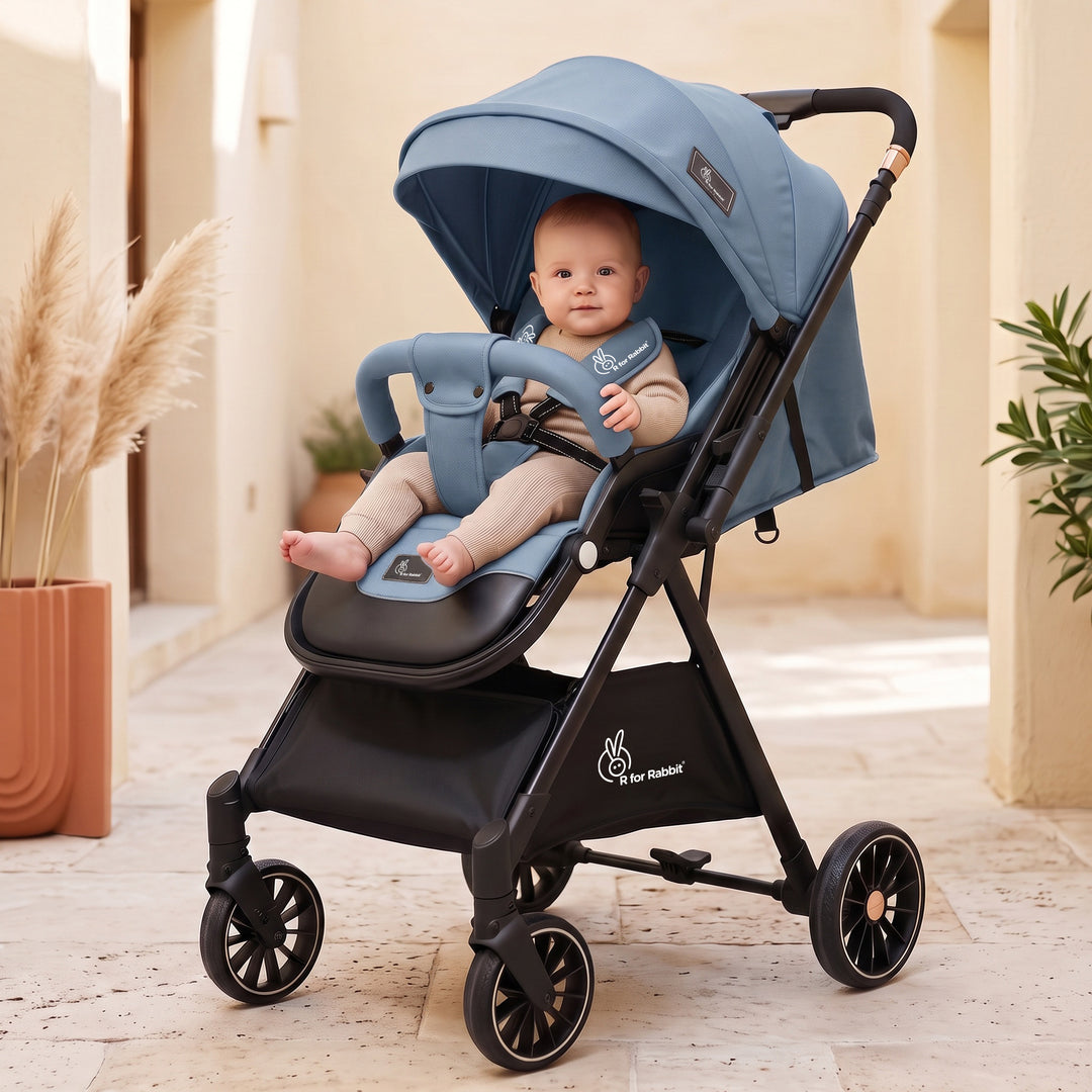 Street Smart Nova Super Comfy Travel Friendly Kids Stroller - Musted Blue