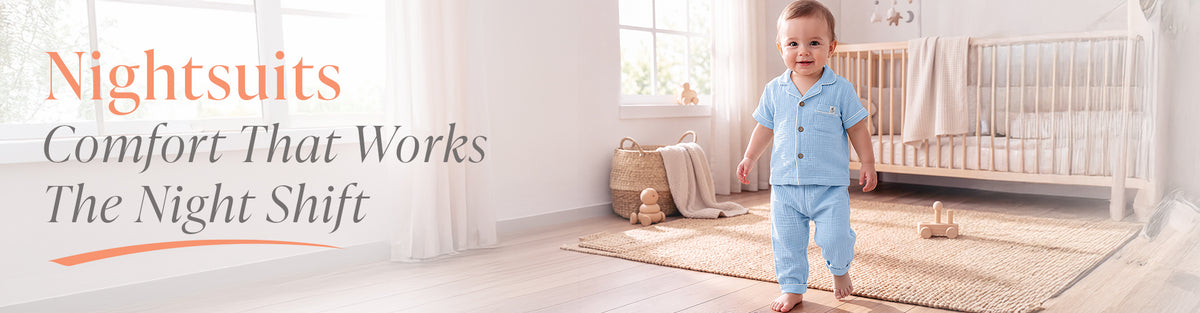 Kids Night Suits for Comfy Sleep