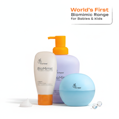 BioMimic Nourish Kit - Baby Moisturiser + Body Lotion + Face Cream for Newborns & Kids