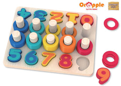 Orapple Count N Stack Stacking Toy