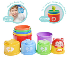Orapple Stack It Learning Cups with Music Toy