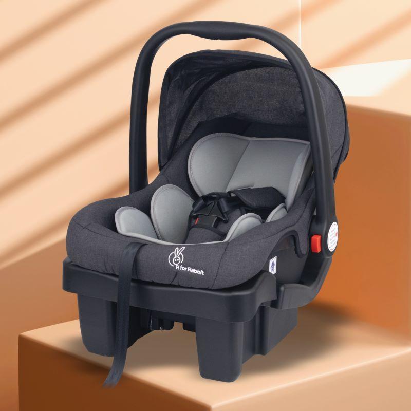 Pikaboo Rabbit Picaboo Grand 4 In 1 Travel System Black Grey For Newborn With Safety ...