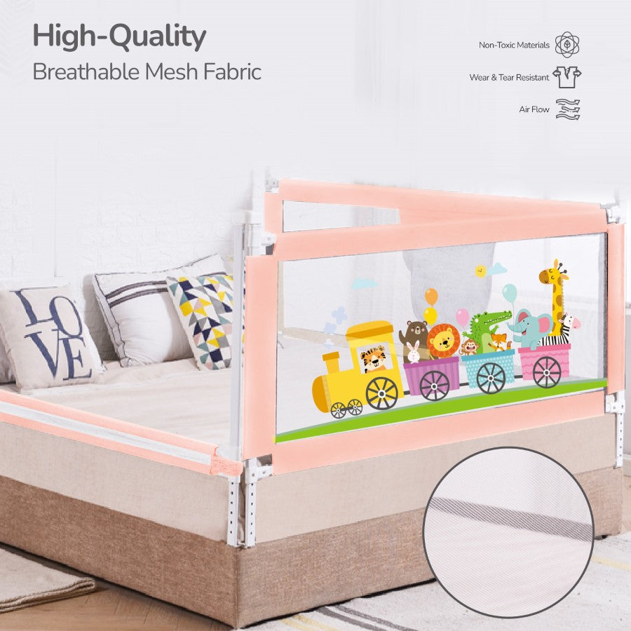 Toddler Baby Safety Guard Toddler Bed Topcobe 60-Inch Foldable Bed
