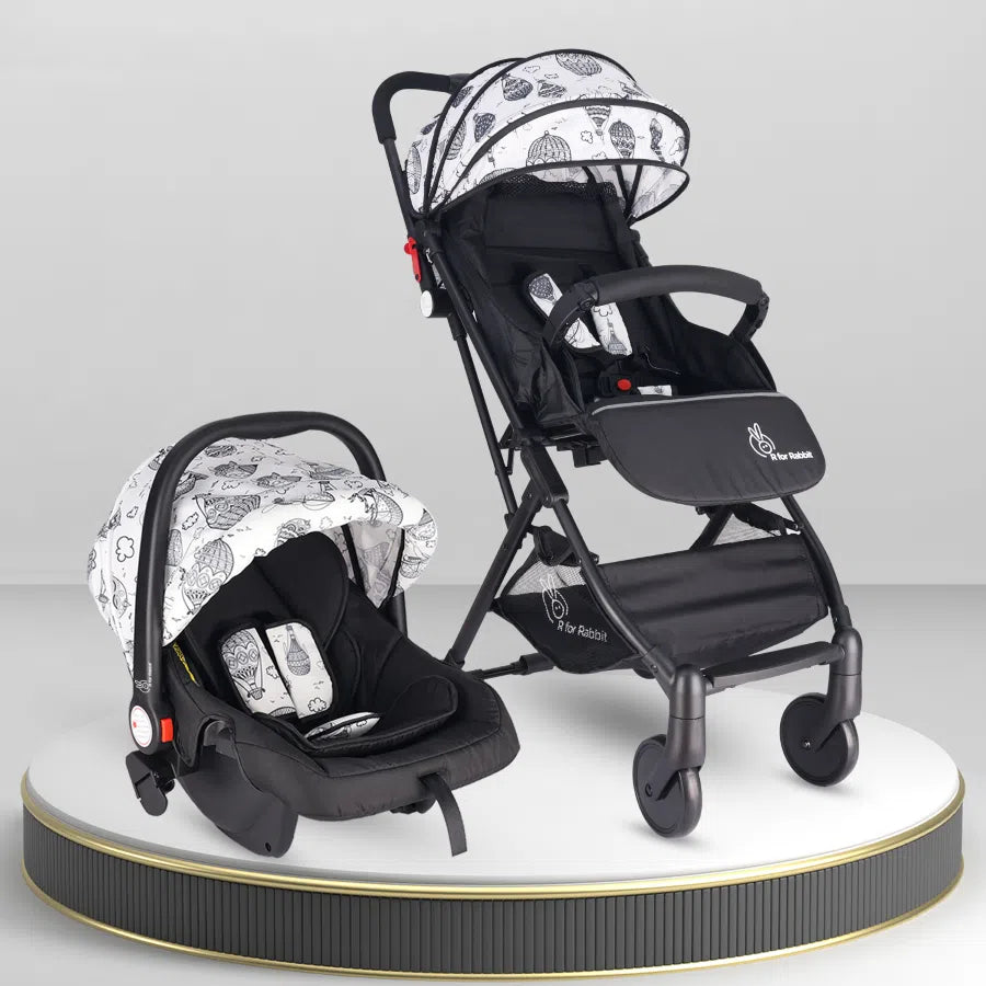 Pocket Lite Travel System Stroller with Personalized Name Plate