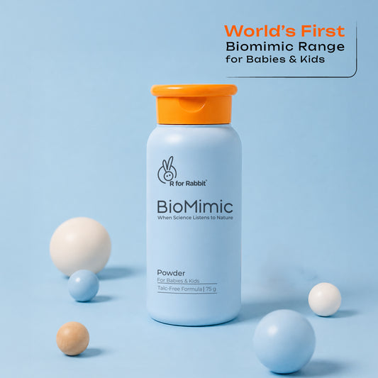 BioMimic Baby Powder - Talc Free With Arrowroot, Tapioca and Ceramide