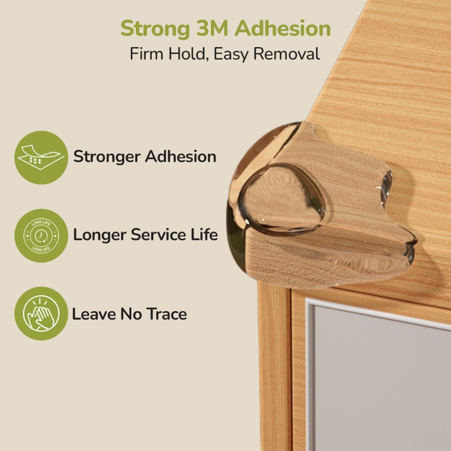 Protector Plus Corner Cushion Guard BPA-Free Baby Safety Corners