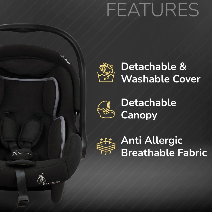 Pccapoo Picaboo Sportz 3 In 1 Baby Travel System Pure Black With Name Tag - R ...