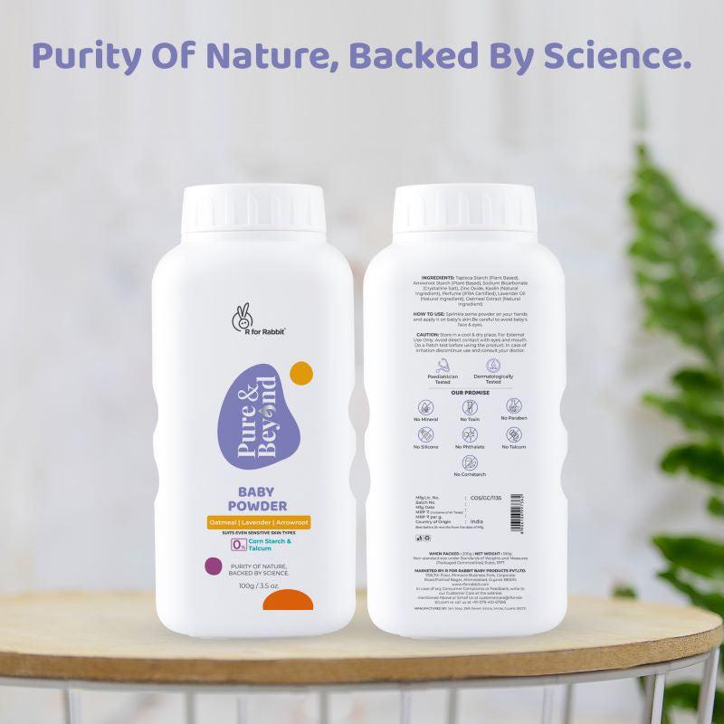 Pure & Beyond Baby Powder: 100% Chemicals Free