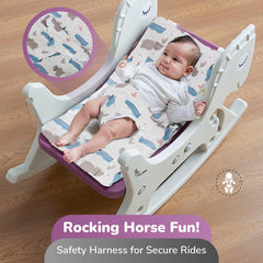 Rock N Nap Baby Rocker Smooth, Silent, and Safe for Playtime