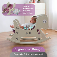 Rock N Nap Baby Rocker Smooth, Silent, and Safe for Playtime