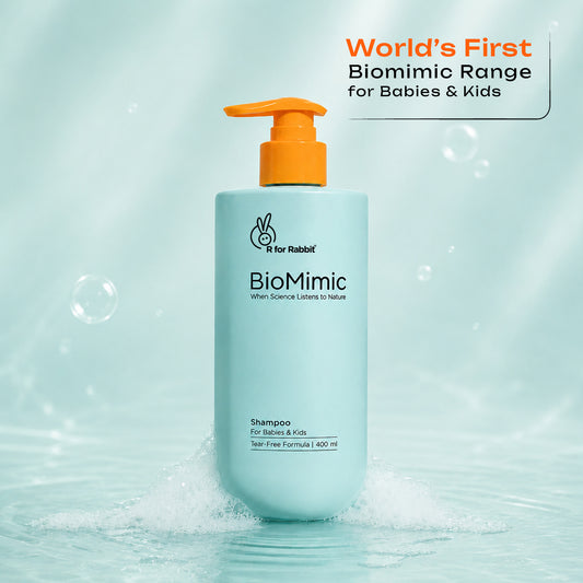 BioMimic Baby Shampoo - Sulphate Free, Tear Free, With Ceramides 400ml