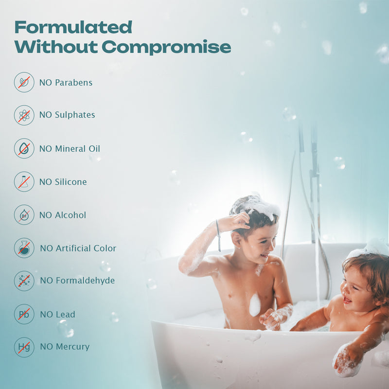 BioMimic Baby Shampoo - Sulphate Free, Tear Free, With Ceramides 200ml