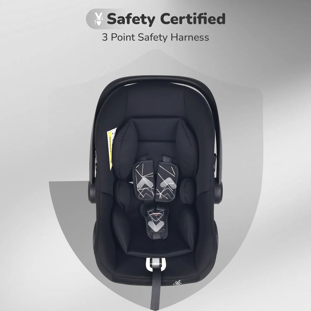 Pikaboo Rabbit Picaboo NXG Multi Use Baby Travel System Silver Black With Personalized ...