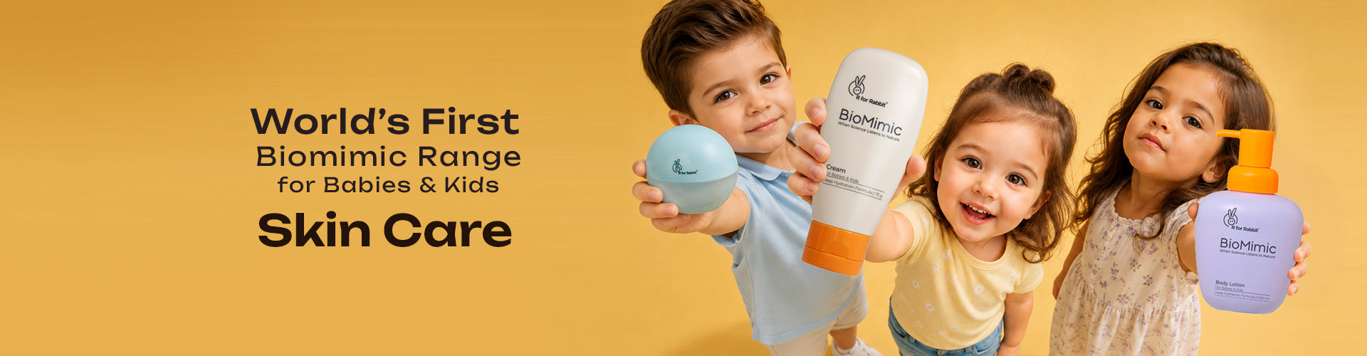 Kids Skin Care Products for 0 to 4 Years: pH Balanced, Paraben Free BioMimic Range