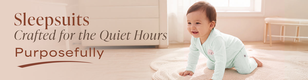 Baby Sleepsuits for Cosy Nights