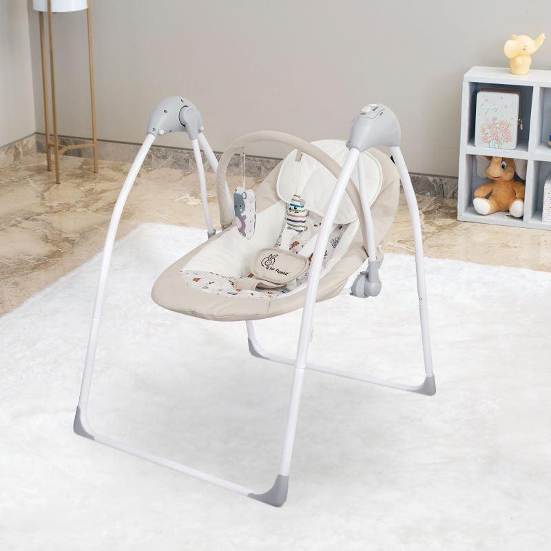 Bunny baby automatic cradle hot sale swing