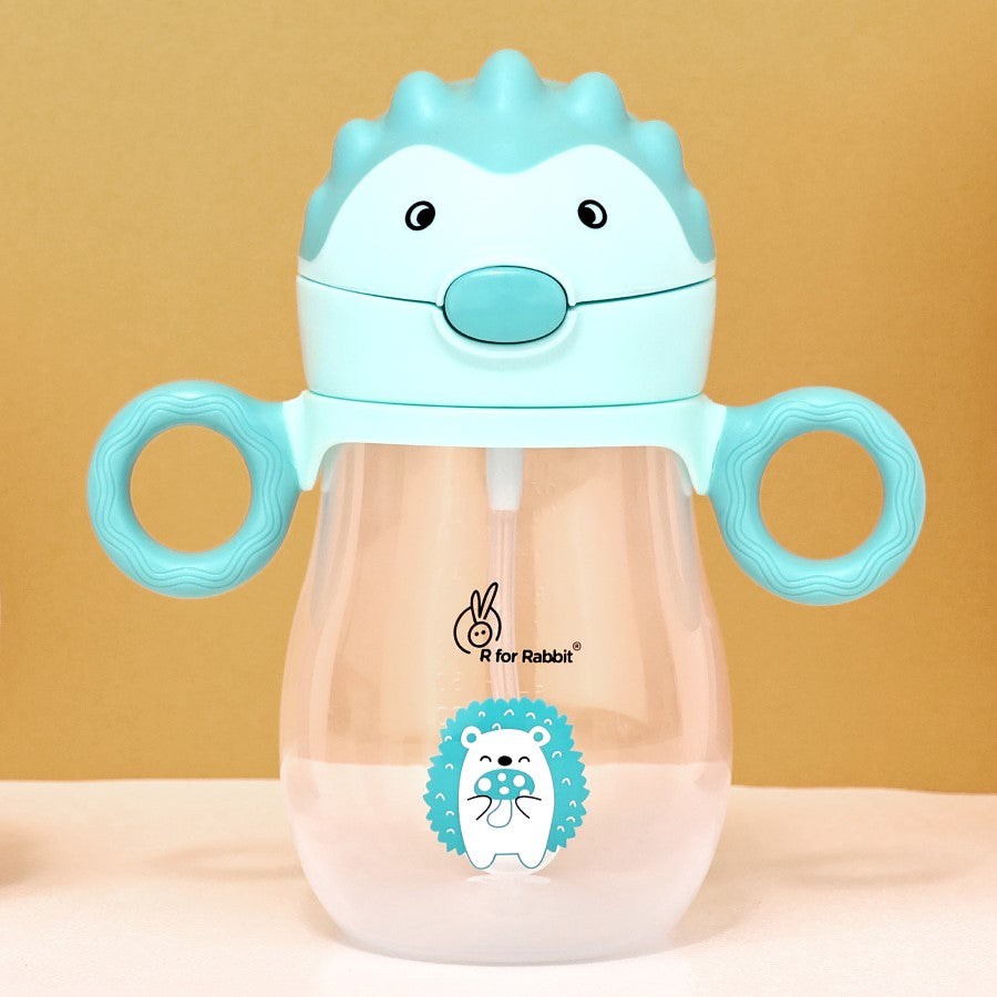 R for Rabbit Trunky Straw Sipper Lake Blue Feeding Nursing and Nursery main image 1
