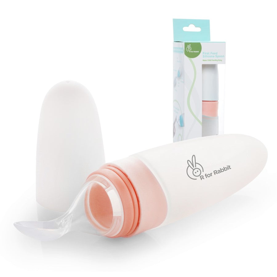 R for Rabbit Silicone Feeding Bottle Spoon
