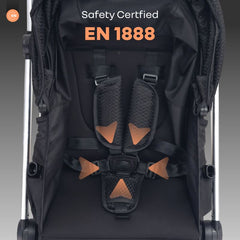 Street Smart 360 Baby Stroller With Personalized Name Plate